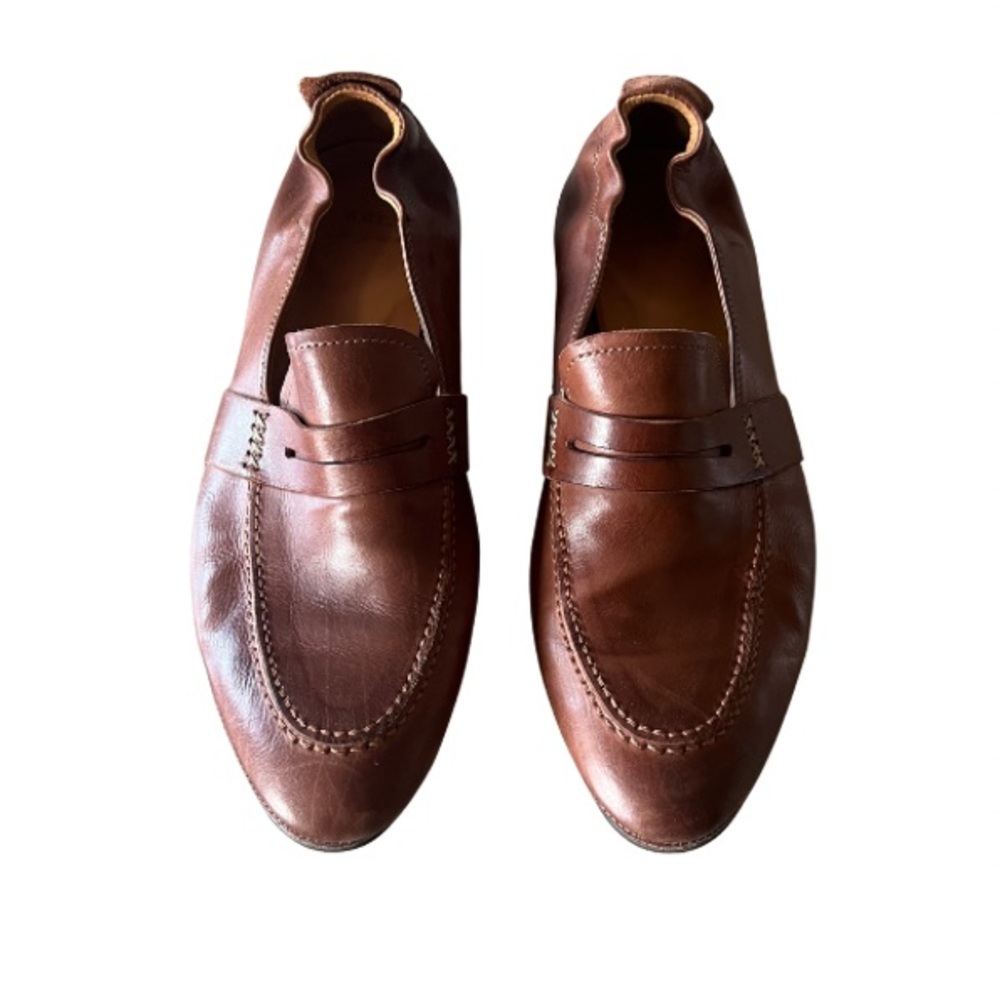 Women’s N.D.C Hand Made Brown Leather Loafers